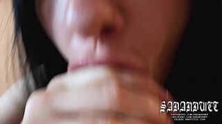 AMAZING ORAL SEX & DEEPTHROAT, LOUD BLOWING & LICKING SOUND, BABE FROM TINDER FUCKING ON FIRST DATE, CUMS ON IN MOUTH, THROBBING & PULSATING ORAL CREAM-PIE, SLOPPY & WET & MESSY ORAL, SUPER CLOSE UP, SPUNK SWALLOW, CHEATED ON HER BF