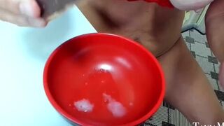 Lovely mix of sperm collection cream pie over 60 giant load cumpilation