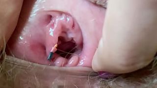 Extreme Close Up Enormous Clit Twat Anus Mouth Giantness Bizarre Tape Hairy Body !