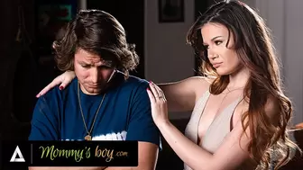 MOMMY'S FIANCE - MILF Stepmom Discovers Virgin Stepson Enjoys Cougar Women & Lets Him Pound Her Twat!