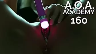 A.O.A. Academy #160 • She cumming hard with her vibrator