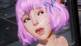 3D Cartoon Boosty Hard core Anal Sex With Ahegao Face Uncensored