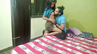 18 Years Older Juicy Indian Youngster Love Hard-core Fucking With Sperm Inside Snatch