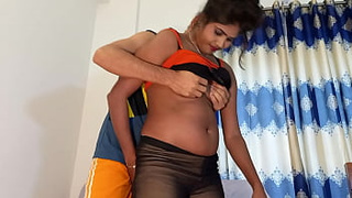 Alluring slim body youngster gets banged hard in a private rest house Deshi Sex