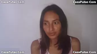 Mexican loses her anal virginity in a fake casting