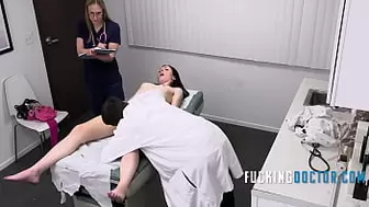 Teeny Patient's Sensitive To Touch And Orgasms