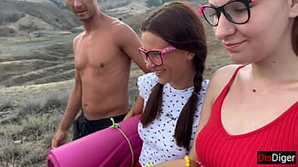Studs picked up 2 ladies in the mountains and drilled them there