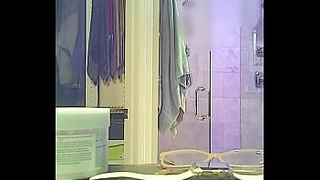 Extreme Hairy Wifey Cleaning Shower