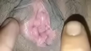 Sperm fills her clit, spreading her cunt. The call skank rubs her clit with his dick before stuffing his schlong into her clit until there's a lot of spunk, the prick is extremely excited.