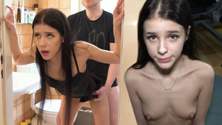 MAKE ME BEAUTIFUL - Tiny TIKTOK Babe Rough Poked Before The Party - Sophie Weber