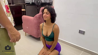 I help my attractive stepsister with her aerobics classes and we end up fucking really nice and hard. H.L.