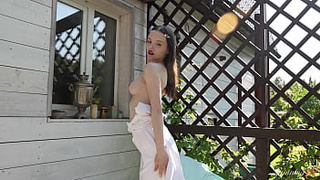 Soft Diddling Session With A Hard Finish With Youngster Hottie Dakota Doll!