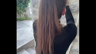 Risky Public Flashing and Sex With my favorite Tiktok influencer - POINT OF VIEW Amatuer Teenie Sex
