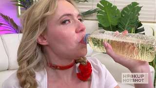 Cute Blonde Bimbo Rebel Rhyder's Extreme Anal Pukefest