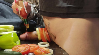 Extreme prick and urethral torment in the kitchen! Cooking dick two. Episode one three.