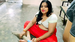 Indian Desi bhabhi fuking neighbour man's hard core fuking
