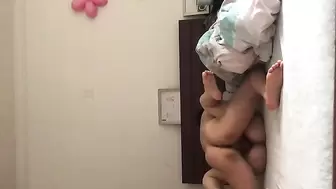 Happy Sex with Teen Wife in the Morning