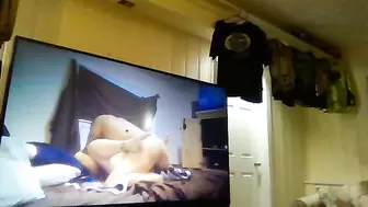 Cheating EX Watching my own Porn of me Fucking EX